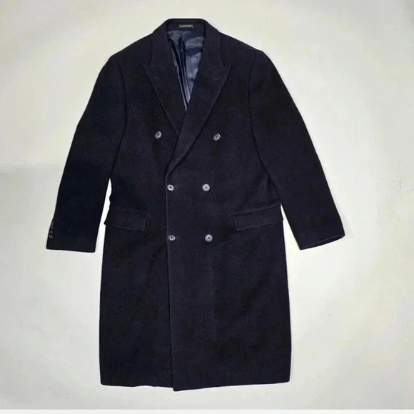 New Vintage Ralph Lauren Navy Blue double breasted
coat, 42L - Picture 1 of 6